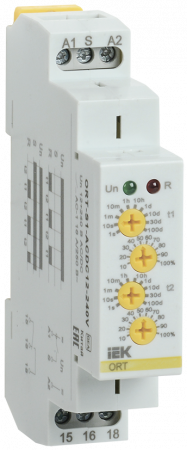 IEK - Реле циклическое ORT. 1 конт. 12-240 В AC/DC  // ORT-S1-ACDC12-240V 